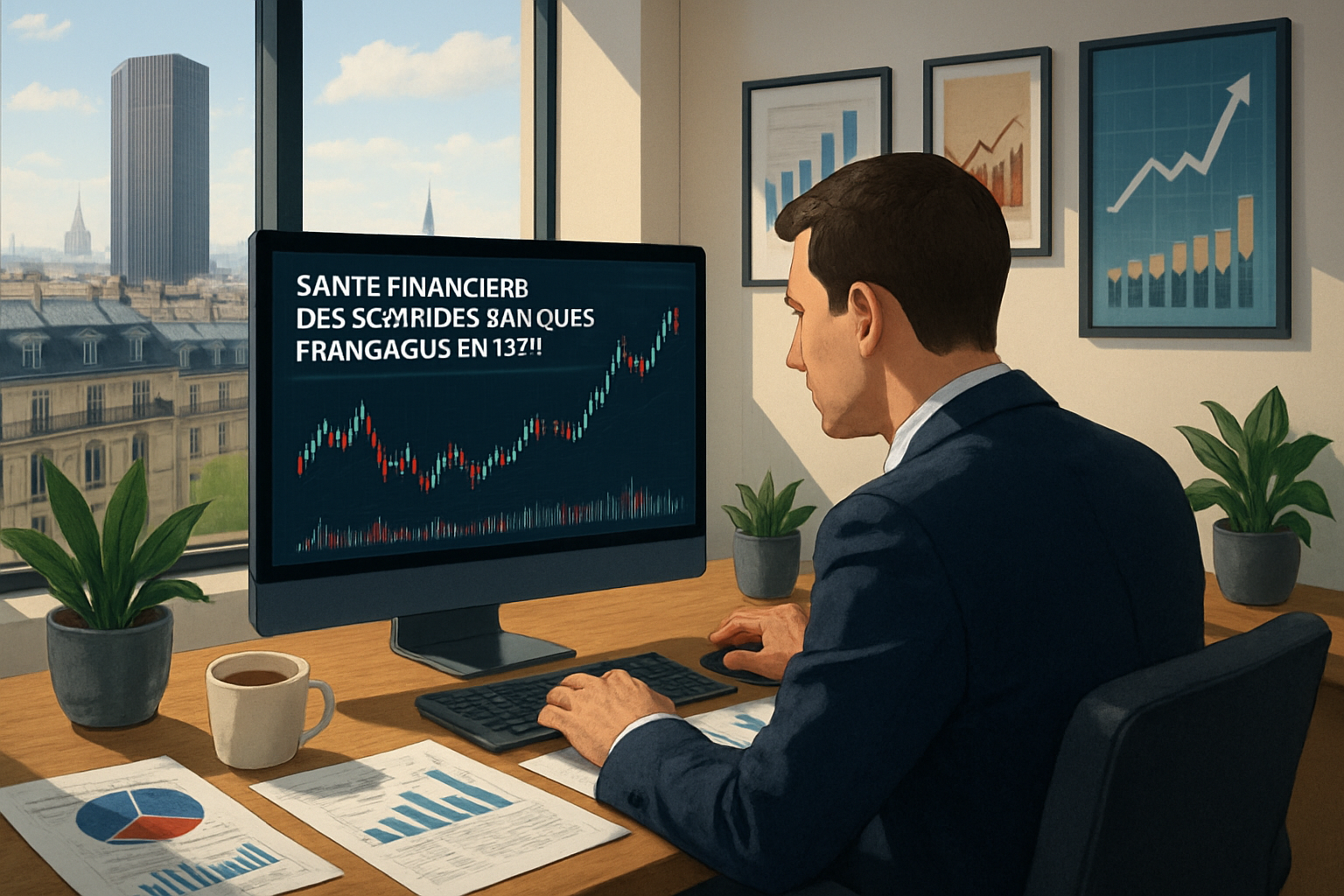 Analyse de la santé financière des grandes banques françaises à l’horizon 2024