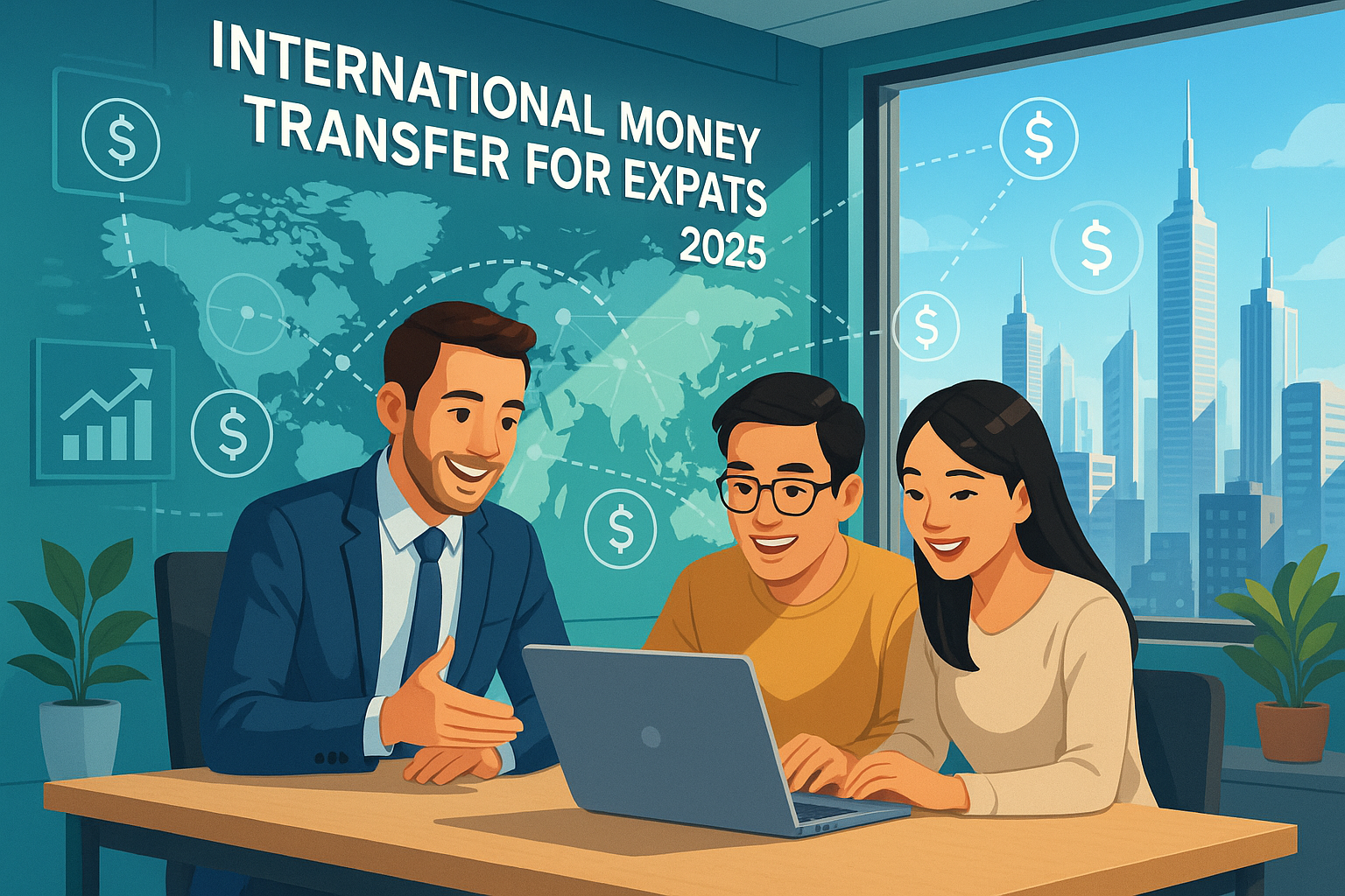 Solutions expatriés pour un transfert d’argent international efficace en 2025